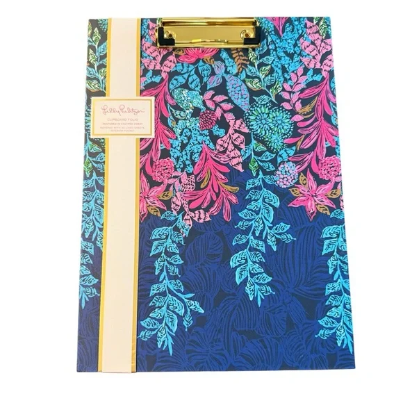Lilly Pulitzer Clipboard Folio with Notepad - Picture 1 of 6